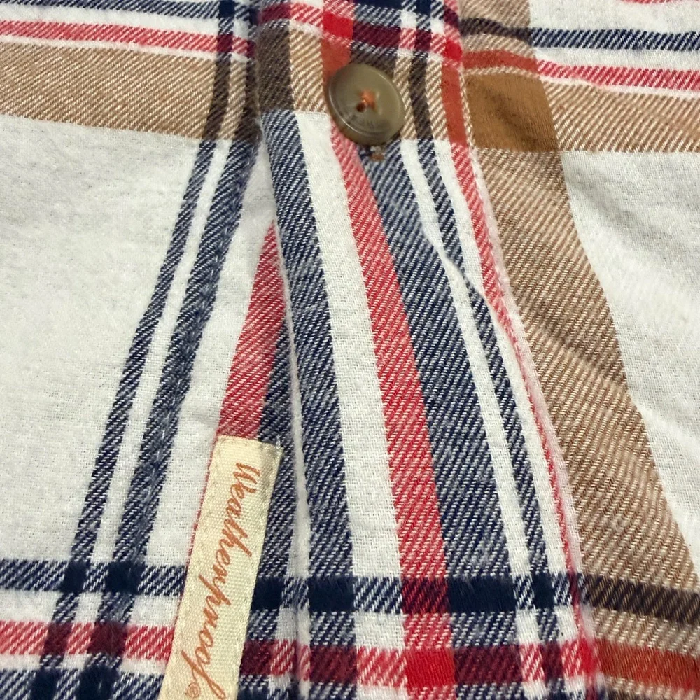 Weatherproof Sherpa Lined Hooded Flannel Shirt Jacket - Picture 4 of 8